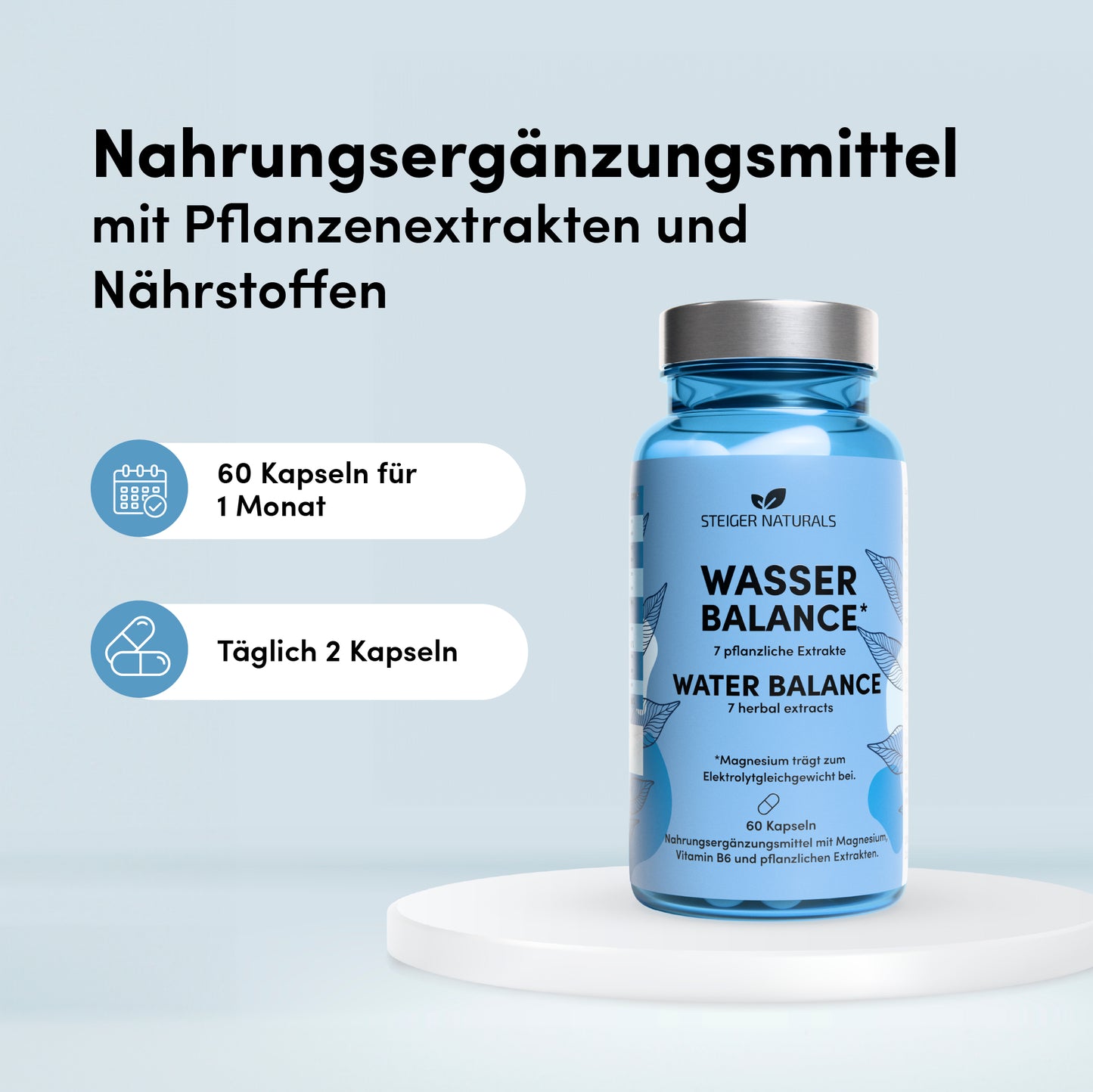 Wasser Balance - natürlicher Entwässerungs-Komplex