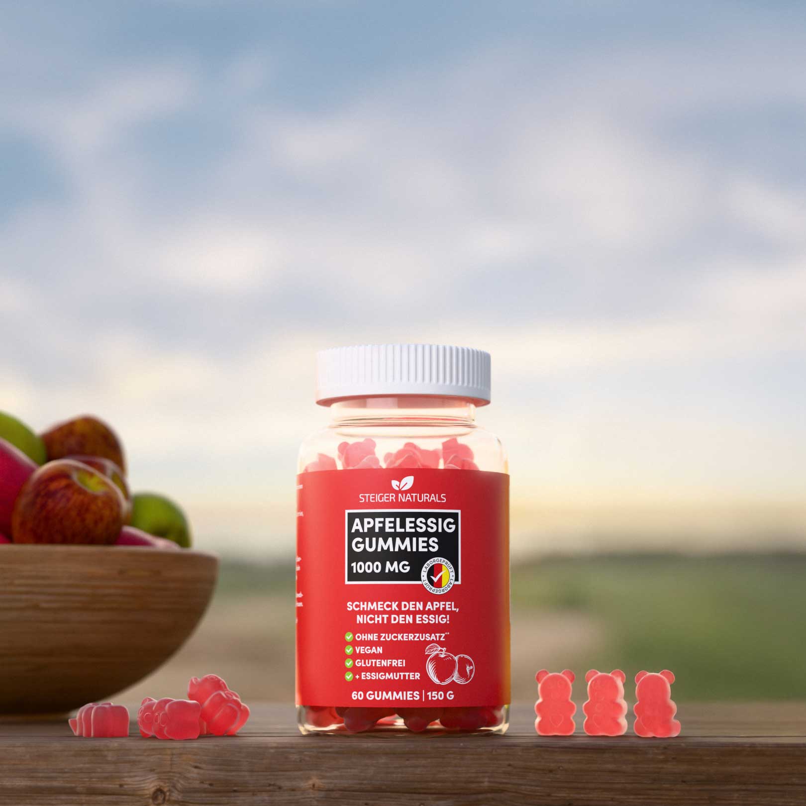 Gummies au vinaigre de cidre