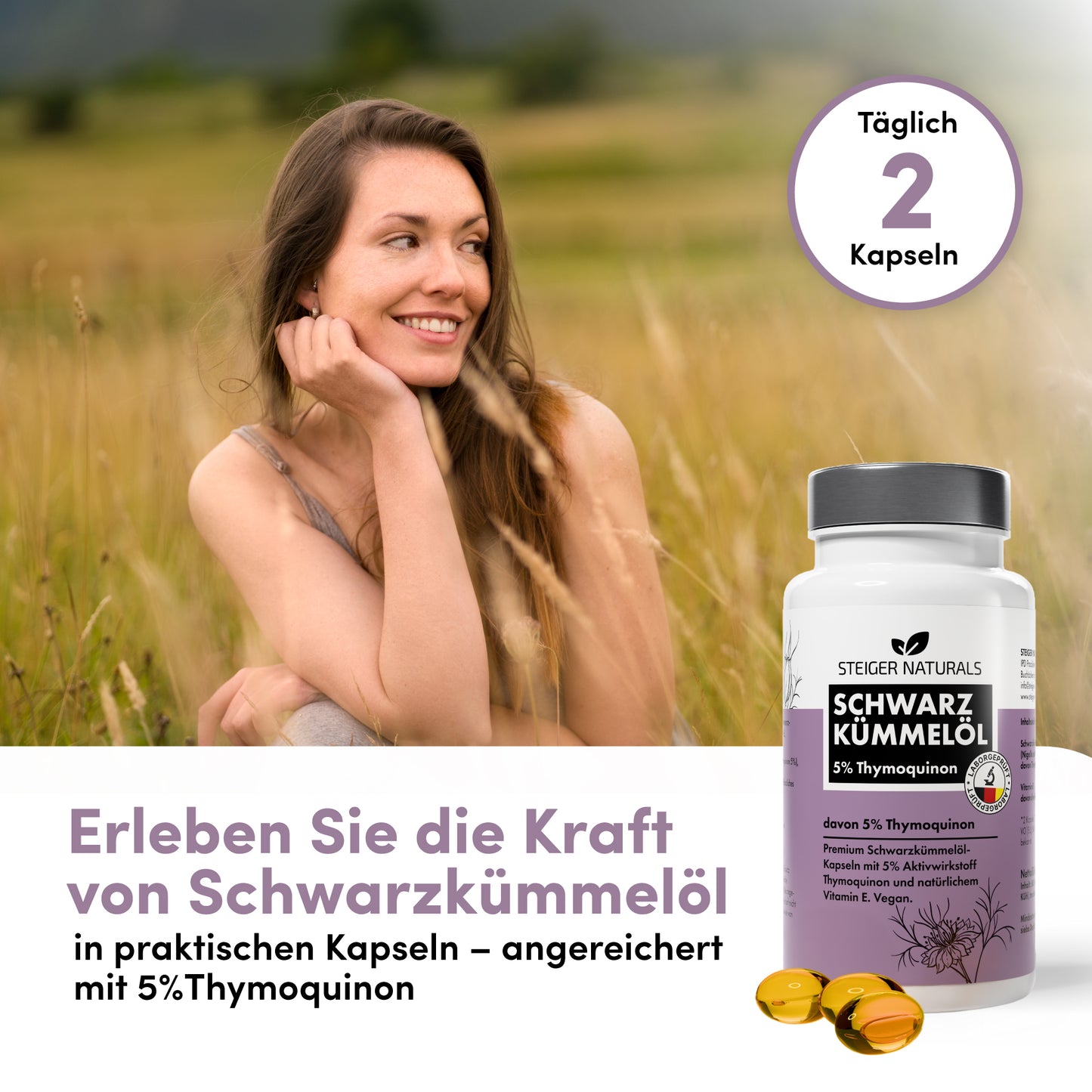 Schwarzkümmelöl Softgelkapseln